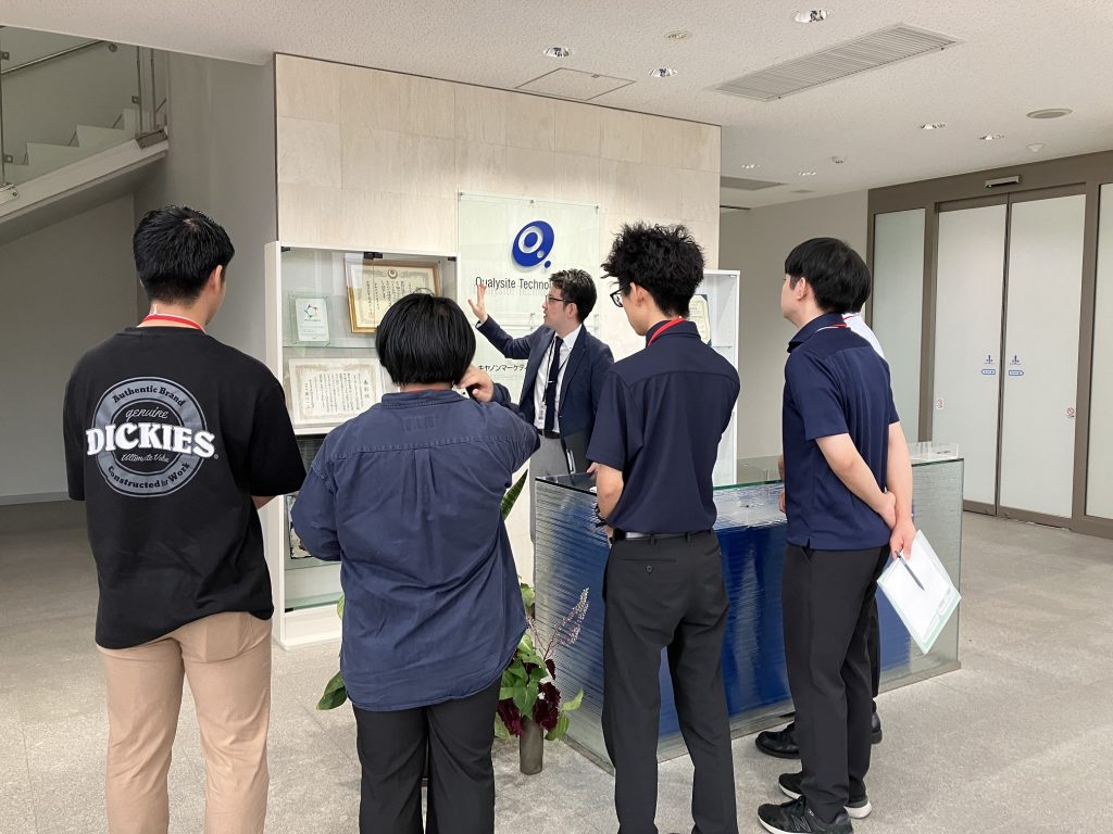 社内見学＠沖縄本社の様子