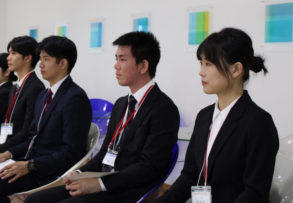 内定者の様子（内定式）